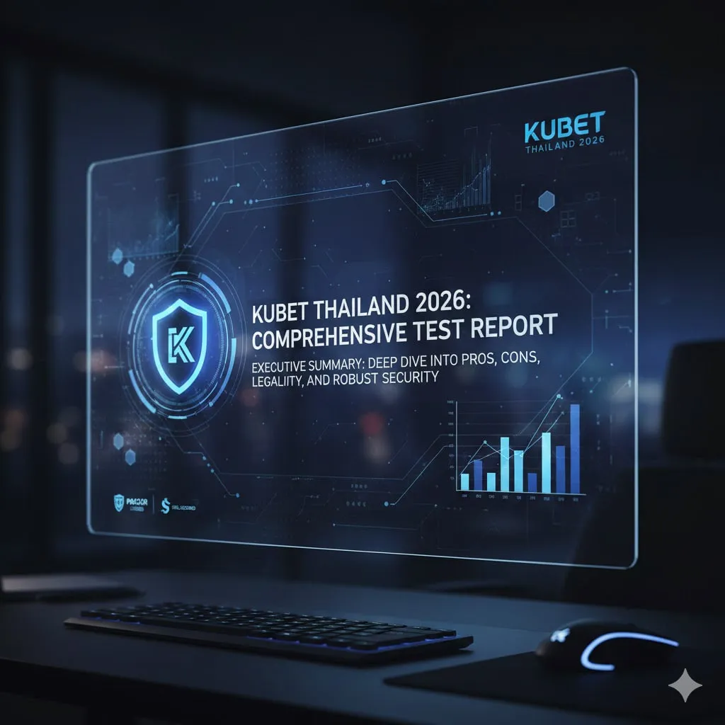 รายงานการทดสอบ KUBET Thailand 2026 ฉบับสมบูรณ์: วิเคราะห์เจาะลึกข้อดี-ข้อเสีย ความถูกต้องตามกฎหมาย และระบบความปลอดภัยแบบรอบด้าน